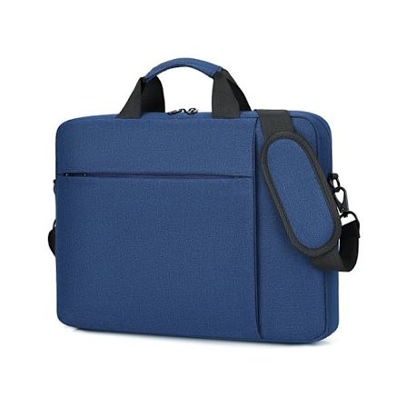 Bärbar axelremsväska för surfplatta och laptop 14 "15" fashionabel fritid student kontor trolleyfodral datorväska