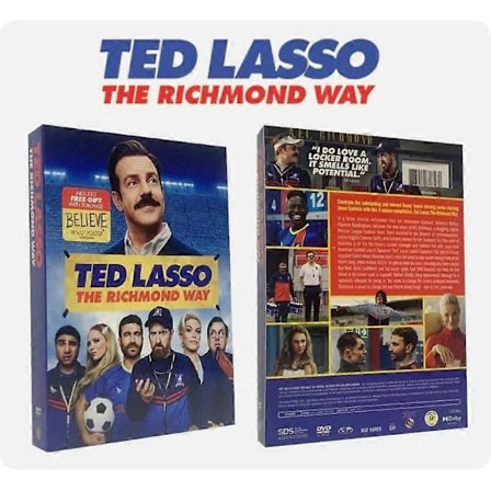 Ted Lasso The Richmond Way - 7 Disker engelsk versjon DVD Bokssett Nytt Bokssett