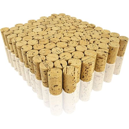 Paket med 100 kork, vin, naturkorkar för hantverk och dekoration