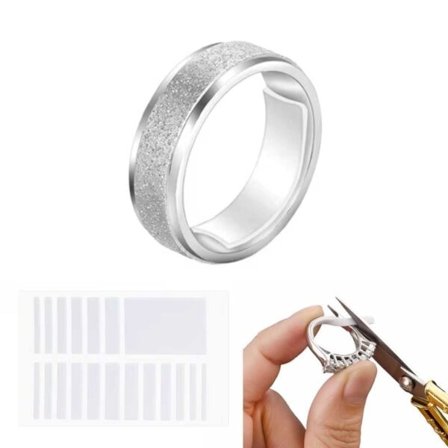 Ringjustering - Få ringene til at passe perfekt hvide