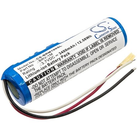 Batteri til høyttaler for Braven BRV-1M