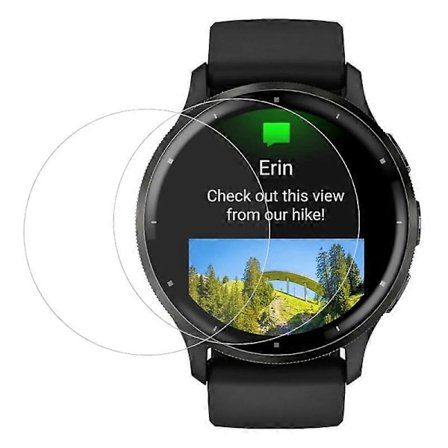 2 st Kompatibla med Garmin Venu 3 Skärmskydd Hög Transparens TPU Skärmfilm-lingling}