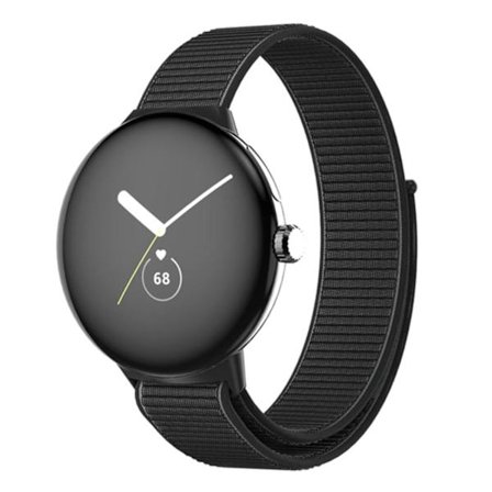 Google Pixel Watch Armband Svart Nylon