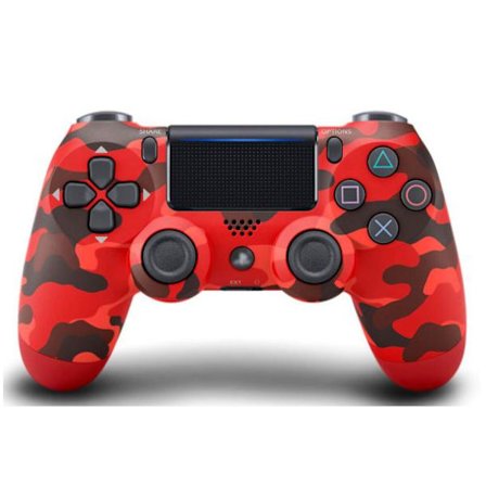 2-pakning røde trådløse kontrollere for Playstation 4 / PS4-konsoll [JSR]