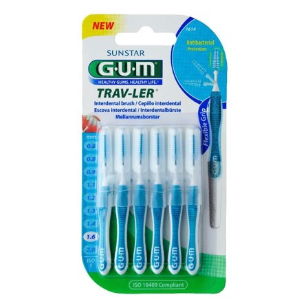 Gum Trav-Ler 1,6 Scovolino Pro 4+2 Pezzi