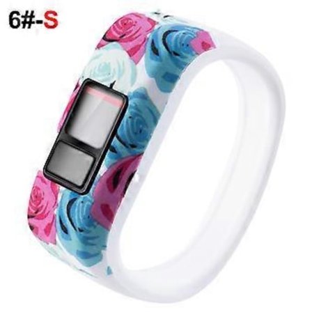 9 färger Mjukt Armbandsarmband Hållare för Garmin VivoFit JR för Garmin VivoFit JR2 Vivofit (Färg 6)