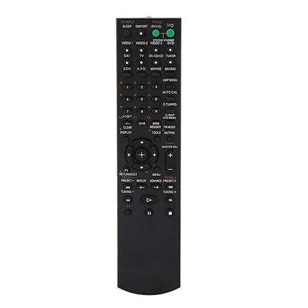 Erstatningsfjernkontroll for Sony rmaau019 rmaau005 rmaau013 rmaau025 AV-system