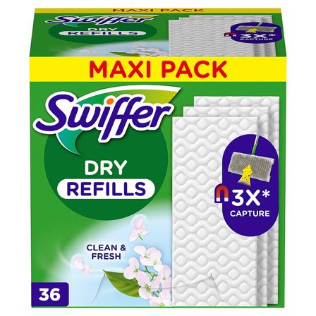 Swiffer Dry Refill 36ct Scented 36 stk, Tøj & Bolig, Husholdning, Rengøring
