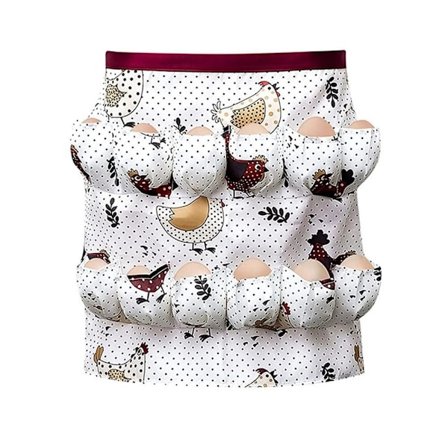 Eggsamlerforkle Høneeggholder SSTYLE 3 STYLE 3