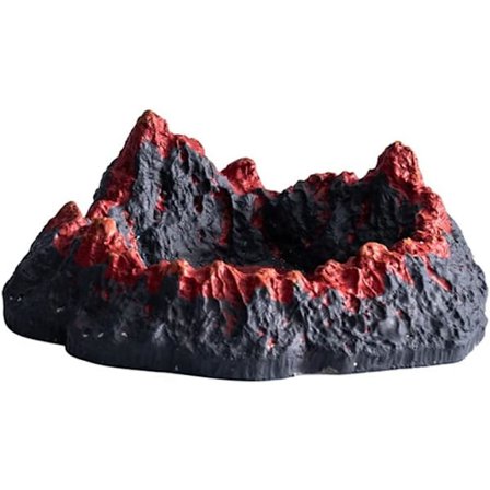 Betong Isfjell Askebeger - Industriell Fjelldekor for Menn, Kraftig Røykestativ med Non-Stick Belegg, Gave til Ektemann/Far