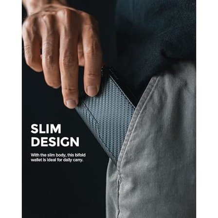 #Kredittkortlommebok med dobbelt ID-vindu RFID-blokkering Automatisk oppslag Lommebok for kort og kontanter#