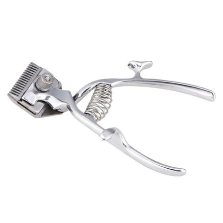 Manuell hårtrimmer för frisörer, handhållen, tystgående, icke-elektrisk hårklippare