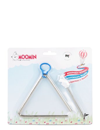 Moomin Metallic Trangle With Stick Silver Martinex