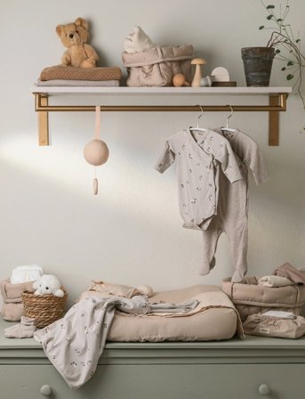 MarMar Copenhagen Wet Wipe Cover - Beige - 12X20CM