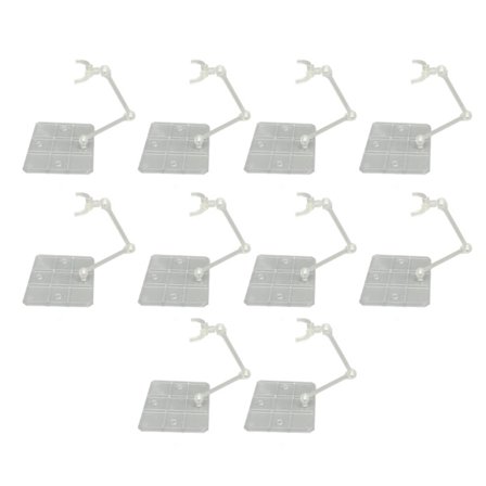 10 sæt Action Figur Stativ Transparent Akryl Anime Figur Display Stativ Støtte Holder Base