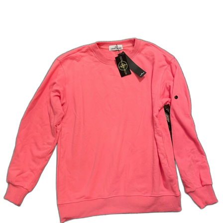 Rosa sweatshirt från Stone Island
