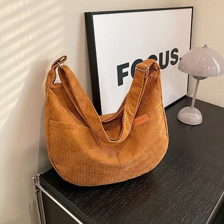 Sling Axelväskor Tygväska BRUN