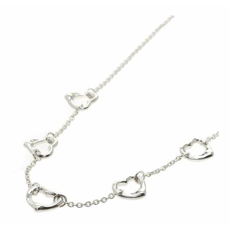 Tiffany & Co. Pre-owned, Necklaces Grijs, Dames, Maat:ONE Size