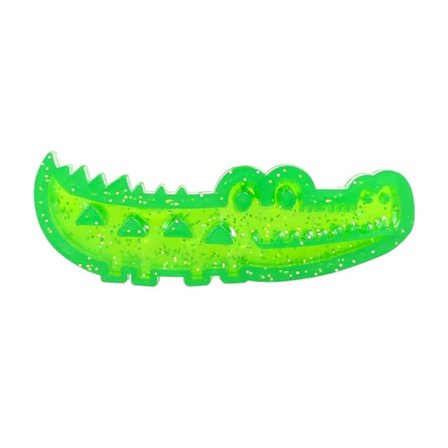 Slow-Feed Tyggende Hente-Krokodille Hundelegetøj Godbid Dispenser Legetøj til Store Mellemstore Små Hunde Interaktivt Puslespil Foder til Træning