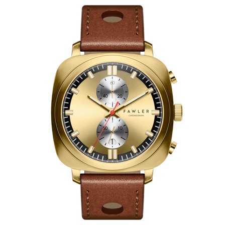 Callao | Gold-tone Cushion-shaped Watch for Men - Wrist watches