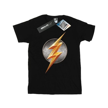 DC Comics Boys Justice League Movie Flash Emblem T-Shirt 5-6 år