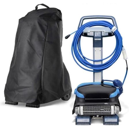 Robotisk Poolrenser Klassisk Caddy Cover, Vandtæt Pool Cover Kompatibelt Med Dolphin Med Håndtag Og Snøre