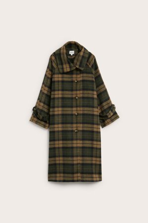 Kappahl | Długi płaszcz | Zielony