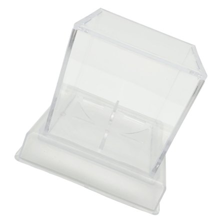 Akryl Baseball Æske Baseball Display Holder Stand Klar Baseball Holder