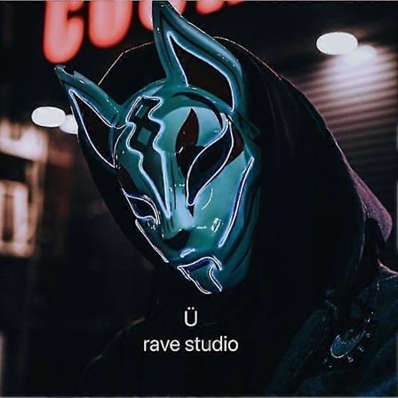 Summer Driftled Halloween Lysmaske Overraskelsesgave Blå