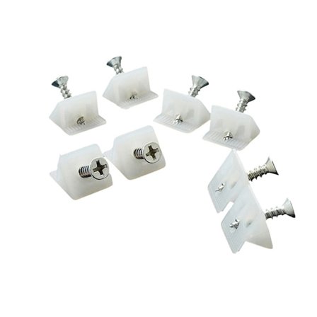 200 skuffforsterkningsbraketter, plus skruer