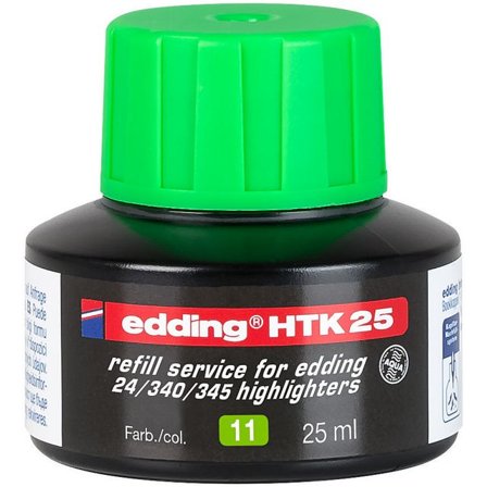EDDING Refill HTK 25 ink grön 25 ml - Lyreco - Kontorsmaterial - Pennor - Pennpatroner