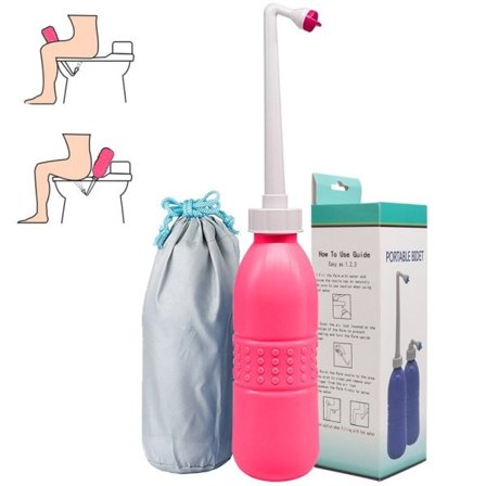 650ml Bærbar Rejse Hånd Bidet Sprayer Personlig Renser Hygiejne Flaske Spray Vask