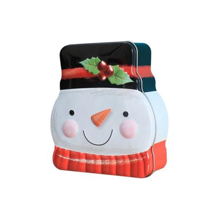 Julgodispresentförpackning med lock Xmas Tree Penguin Organizer för julhelgsfestfavoritförpackning B