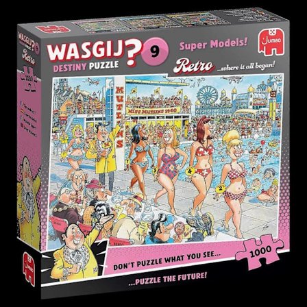 Retro Destiny 9 Supermallit! Palapeli (1000 Palaa) 1004 Osat