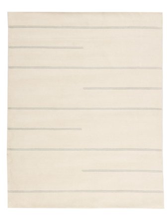 Striped Small Handloom Pattern Rug 150X200 Wool