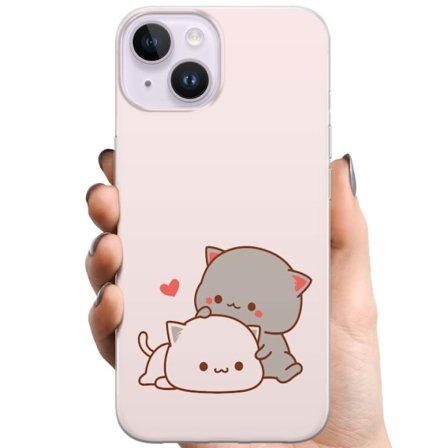 Yhteensopiva Puhelinkuori Apple iPhone 15 Kawaii Kissa