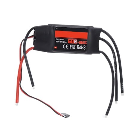 60A ESC Elektronisk Hastighedsregulator til RC Drone Fastvinget Fly