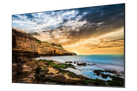 Samsung QE75T QET Series - 75" LED-bakgrunnsbelyst LCD-skjerm - 4K - for intelligent skilting