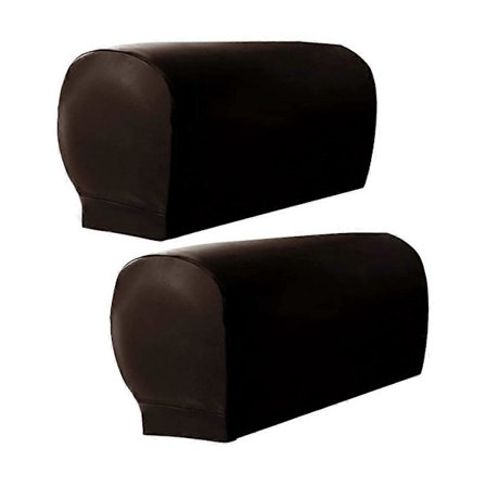 Armlenebeskyttere for lenestol, 2 stk Armlenetrekk Ultratykt og mykt PU-skinn Armlenetrekk for hvilestoler Sofaer