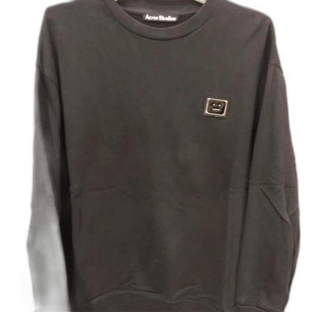 Svart sweatshirt från Acne Studios