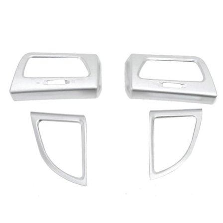 4 kpl ABS Kromi Auton Etuilmanpoistoaukko Ilmastointiventtiilin Koristepaneelin Suojus Honda CRV/CR-V 2012-201