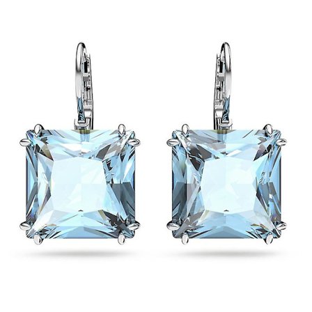 Schijia høyversjon av tre-farget firkantet diamantkrystall Bella øredobber kvinne Swarovski elementer godteri øredobber kvinner