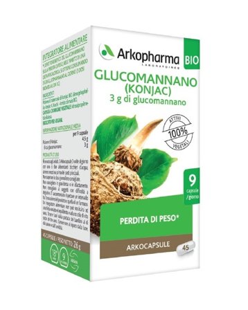Arkopharma Glucomannano Bio 45 Capsule