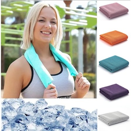 Isilkkylkande Sport Handduk