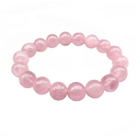 Pulverkristall, kvarts natursten Streche armband,
