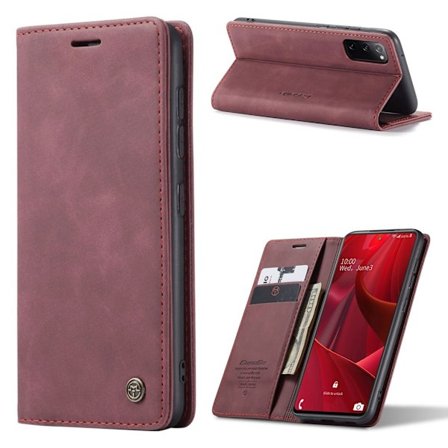 CaseMe Samsung Galaxy S20 FE 5G / S20 FE Vintage fodral - röd