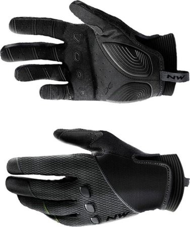 Northwave Spider Full Fingers Glove Men workout gloves Black M