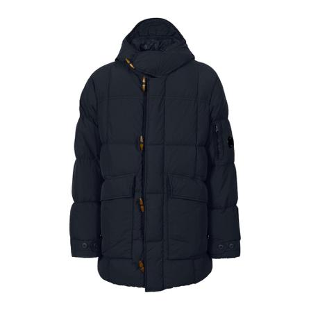 C.p. Company Flatt Nylon Down Jakke Blå, Herre