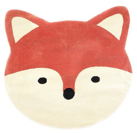 Little Louie Räv Barnmatta 150Cm (Orange/Vit)