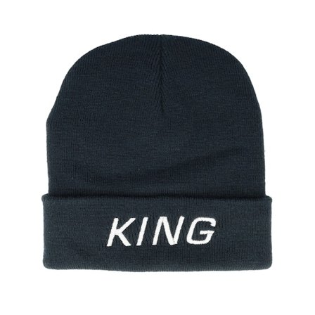 King Apparel - Blau Cuff Mütze - Tennyson Beanie Ink Cuff @ Hatstore